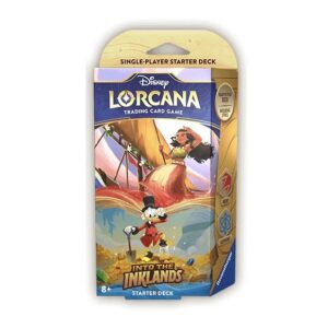 Disney Lorcana Into Inklands Ruby/Sapphire Starter Deck