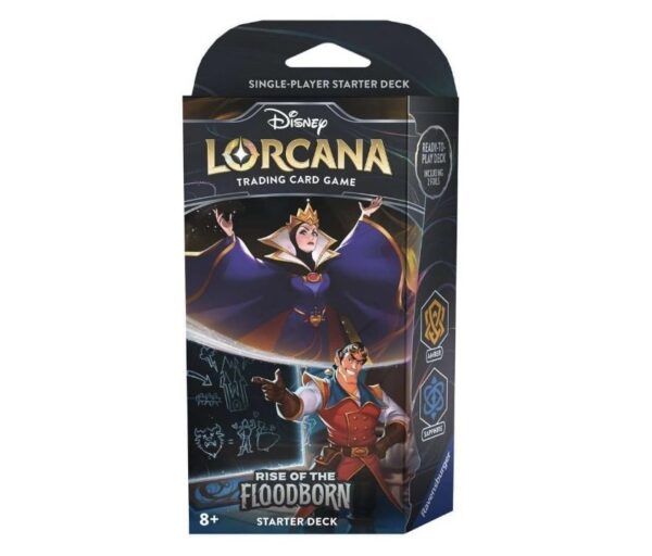Disney Lorcana Rise of Floodborn Amber/Sapphire Starter Deck