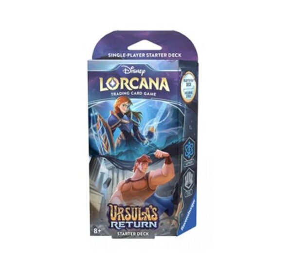 Disney Lorcana Ursula's Return Sapphire/Steel Starter Deck
